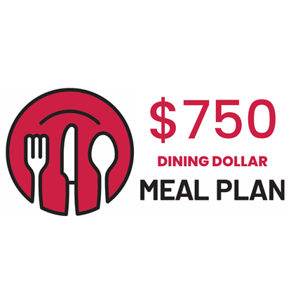 Dining Dollar Meal Plan $750